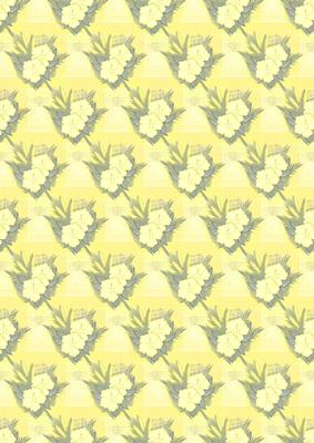 Yellow Music and Hibiscus Vellum
