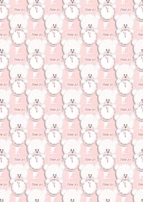Time for Love Teddy Bear Vellum