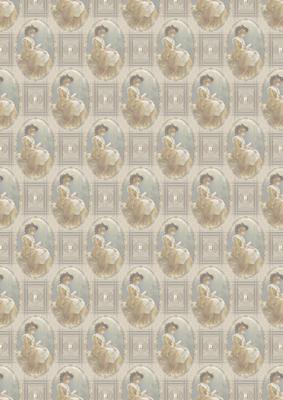 At Peace Vintage Lady Vellum