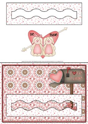 Be Mine in Love Lane Penny Slider