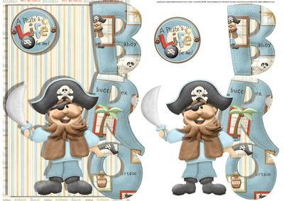 Bro It's a Pirates Life Over the Side Card
