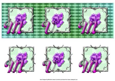 Mum Roses Large Dl Card