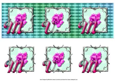 Mum Rose Large Dl Card