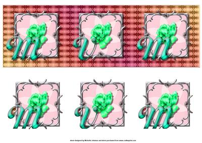 Mum Roses Large Dl Card