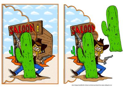 You'll Have to Find Me First Cowboy Card
