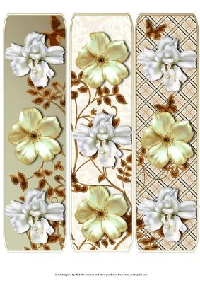 Floral Bookmarks