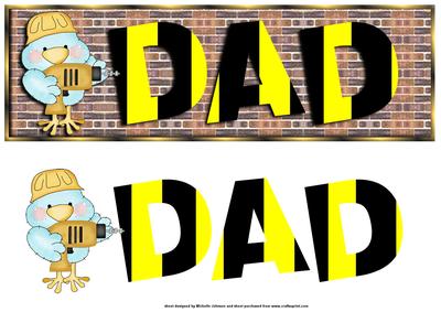 DIY Dad Tweetie Large Dl Card