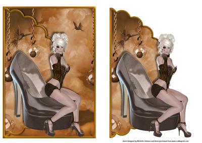 Womens Favourite Chocolate Heaven Scalloped Edge Card