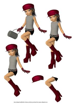 Retro Sadie Skipping Step by Step
