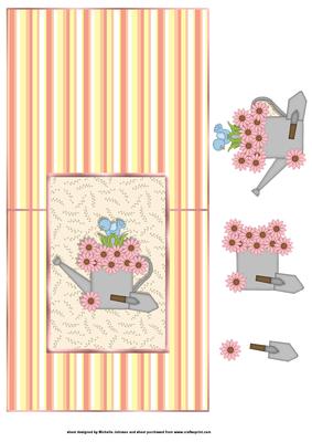 Watering Can Over the Top Card