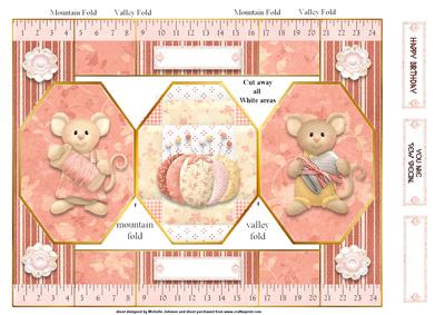 Sew Special Octagon Pop Up Card