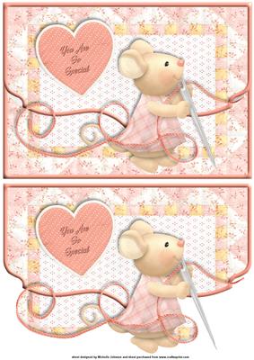 Sew Special Fancy Scalloped Edge Envelope Card