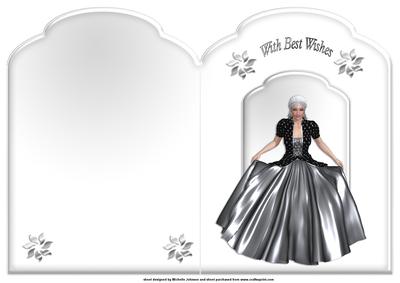 Elegance Scalloped Top Quick Card
