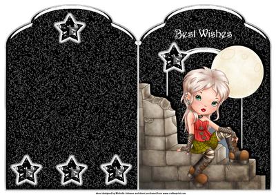 Gothica Scalloped Top Quick Card