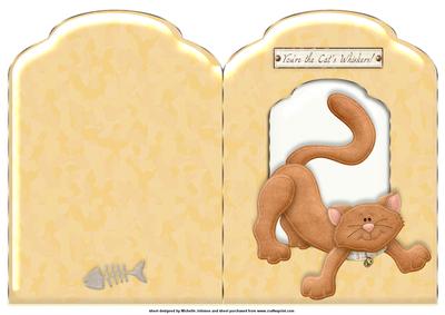 The Cats Whiskers Scalloped Top Quick Card