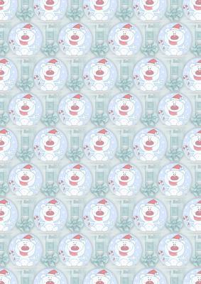Polar Bear Happy Holidays Vellum