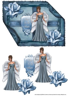 Forever in Our Hearts Angel Sympathy Step by Step