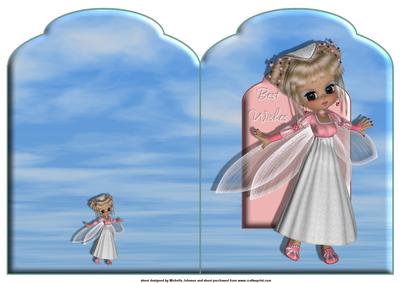 Fairy Princess Scalloped Top Quick Card