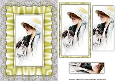My Doggy Card Front with Pyramage