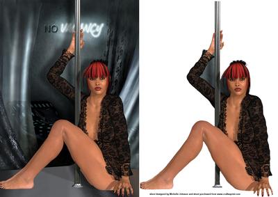 The Pole Dancer Quick Card Front