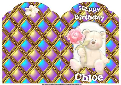 Chloe Cute Bear Scalloped Top Quick Card