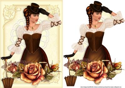 Vintage Elegance Card Front