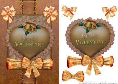 Be My Valentine Card Front