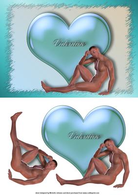 Naked Man Valentine Card Front
