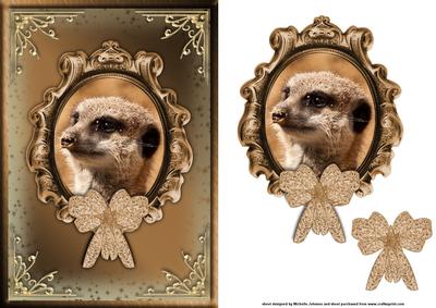 Who's There! Meercat Card Front