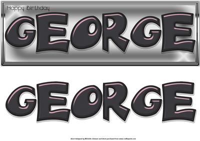 George Large Dl Card