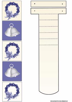 Xmas Wreath and Bells Waterfall
