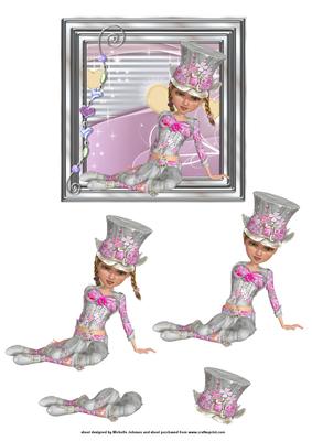Cute Mavka Topper with Decoupage