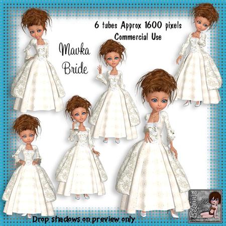 6 Mavka Bride Poser Tubes