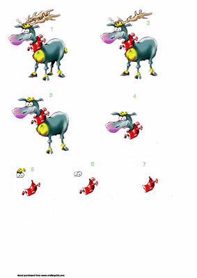 Cute Reindeer Step by Step
