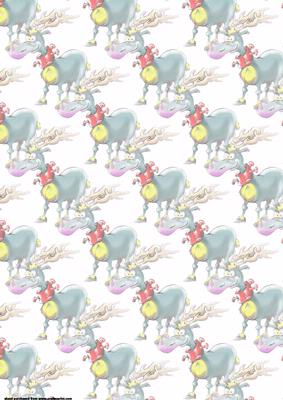 Cute Xmas Reindeer Vellum