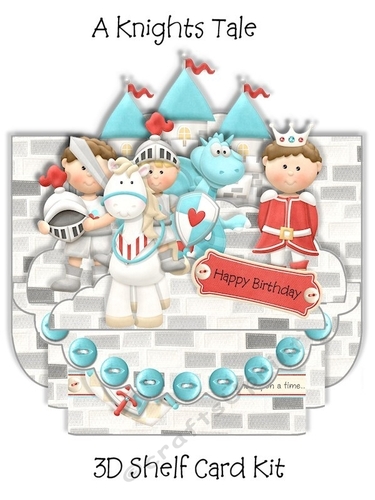 A Knights Tale 3D Shelf Card Kit