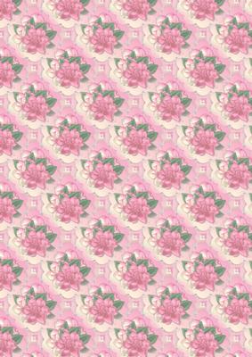 Pink Gardenias Vellum
