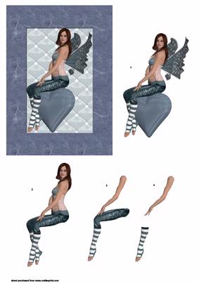 Kiss Me Fairy Valentines Step by Step