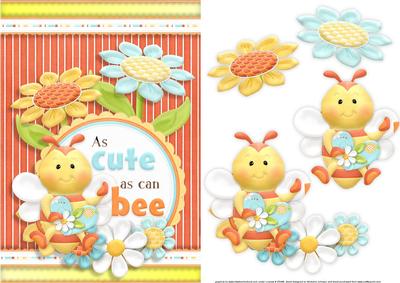 Cute as Can Bee Card Front