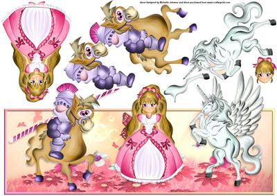 Life of a Princess Over the Top Large Card