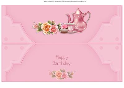 A Little Bit of Friendship Pink Insert