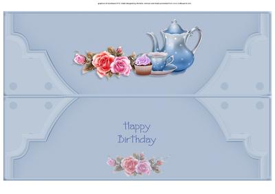 A Little Bit of Friendship Blue Insert