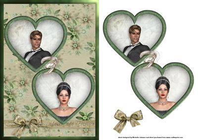 Entwined Together Forever Wedding or Anniversary Card Front