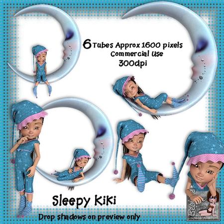 6 Sleepy Kiki 1 Poser Tubes