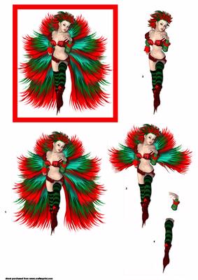 Xmas Fairy Step by Step