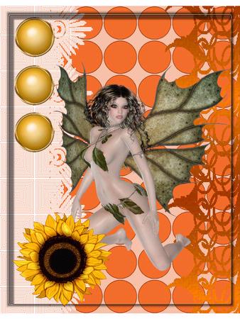 Woodland Faerie Kit, 6 Pages Inc Step by Step Decoupage