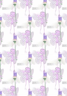 Cartoon Butterfly Vellum