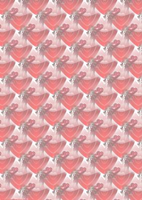 Cute Valentine Girl Vellum