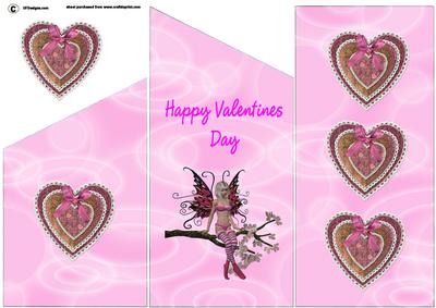 Pink Fairy Valentine Cascade