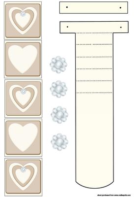 Coffee and Cream Heart Waterfall